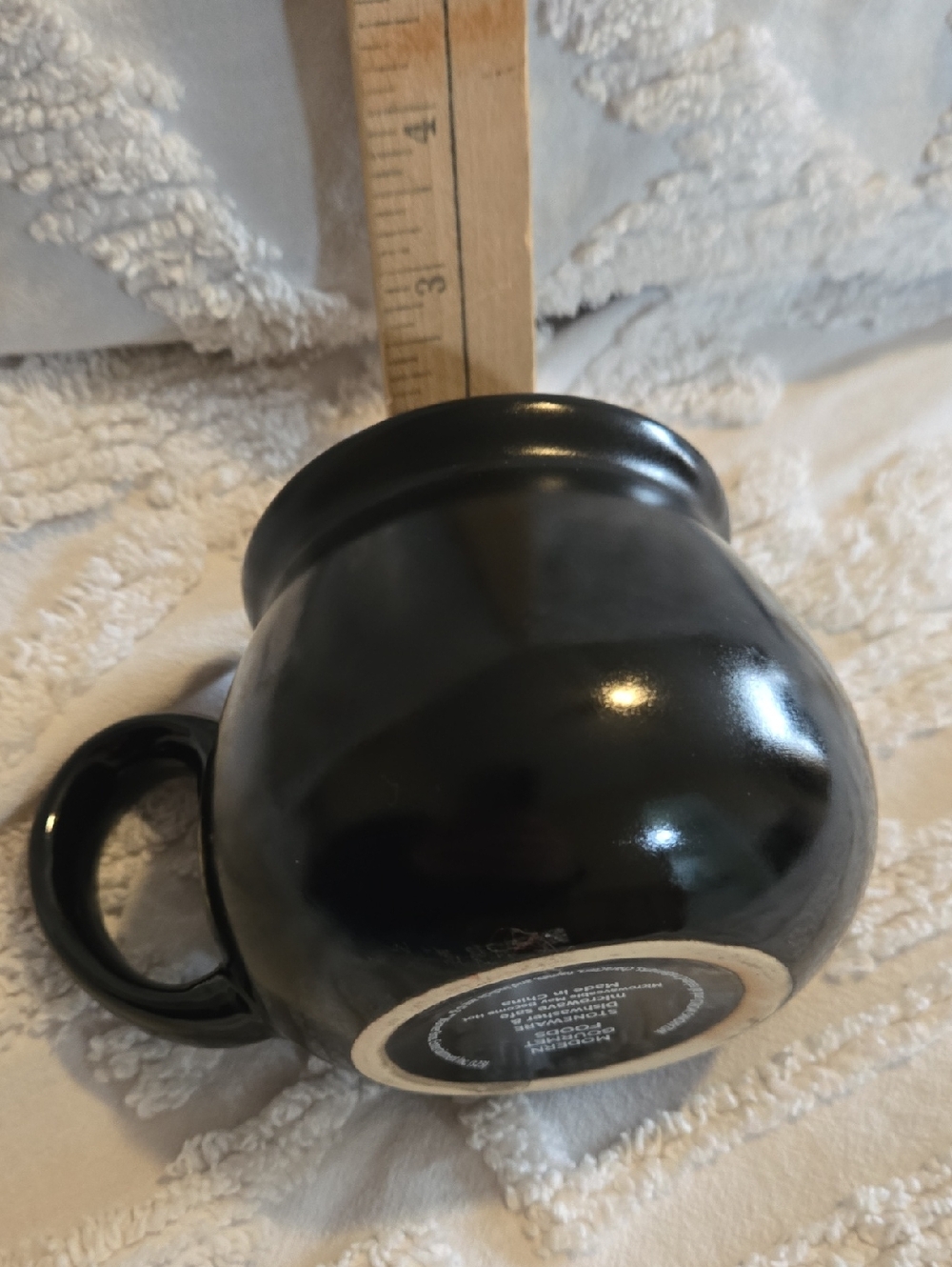 Hogwarts "Waiting For My Letter" Black Cauldron Mug Hedwig Owl - Picture 4 of 7